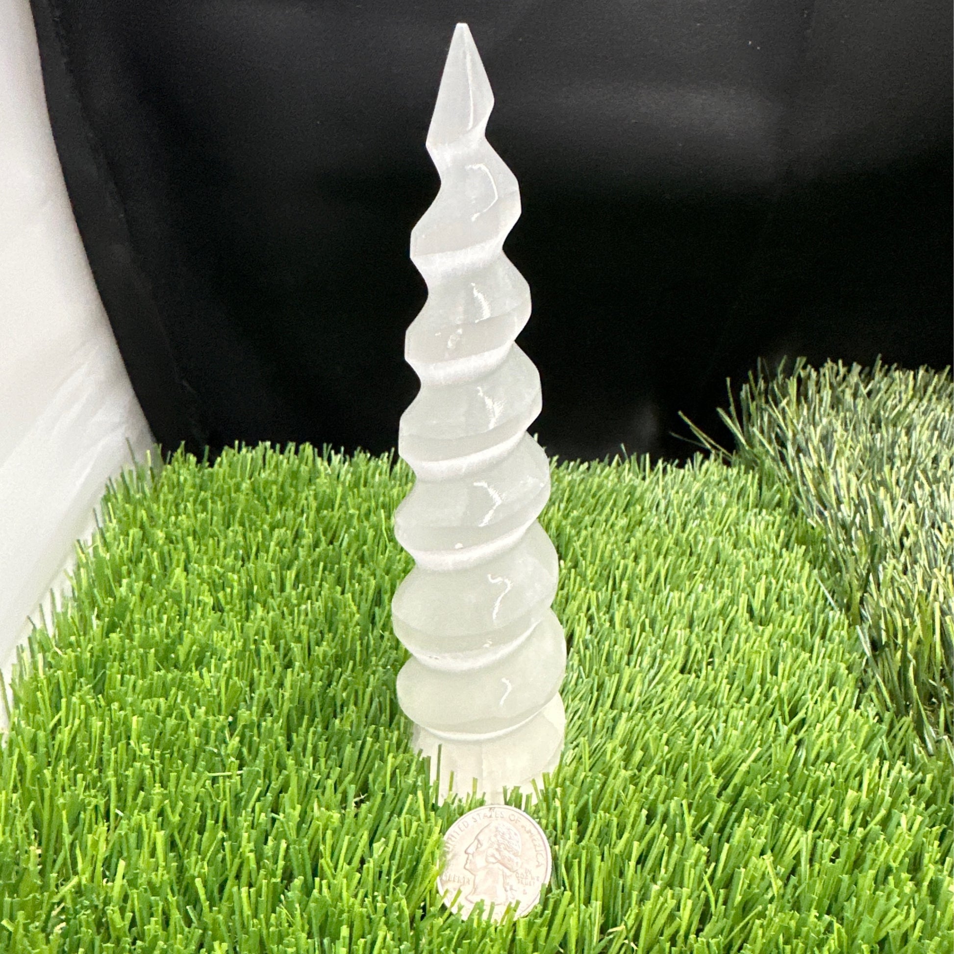 Spiral Selenite Tower