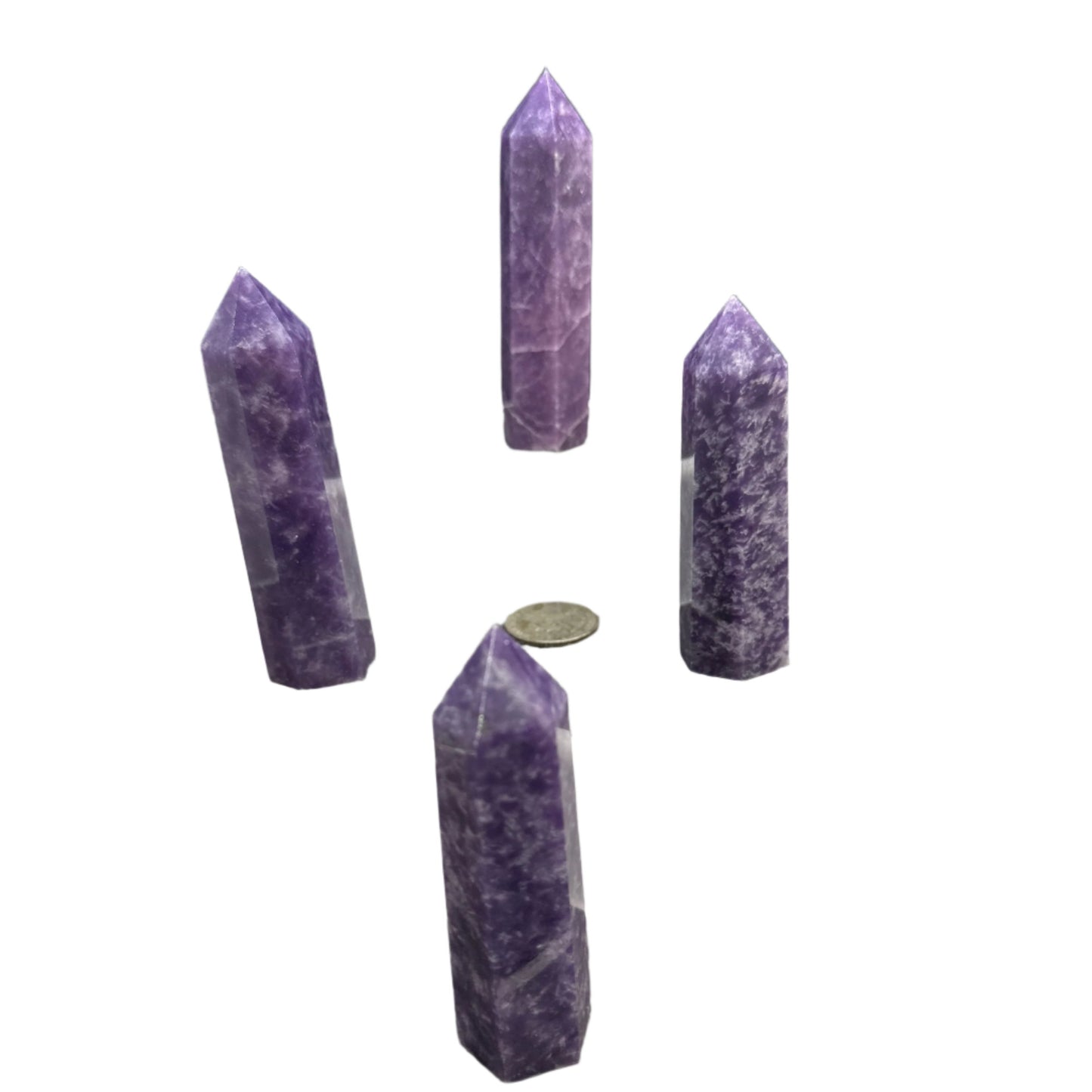 Lepidolite Tower 4”H