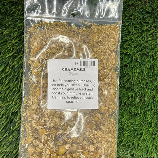 Chamomile 1/2 oz (organic)