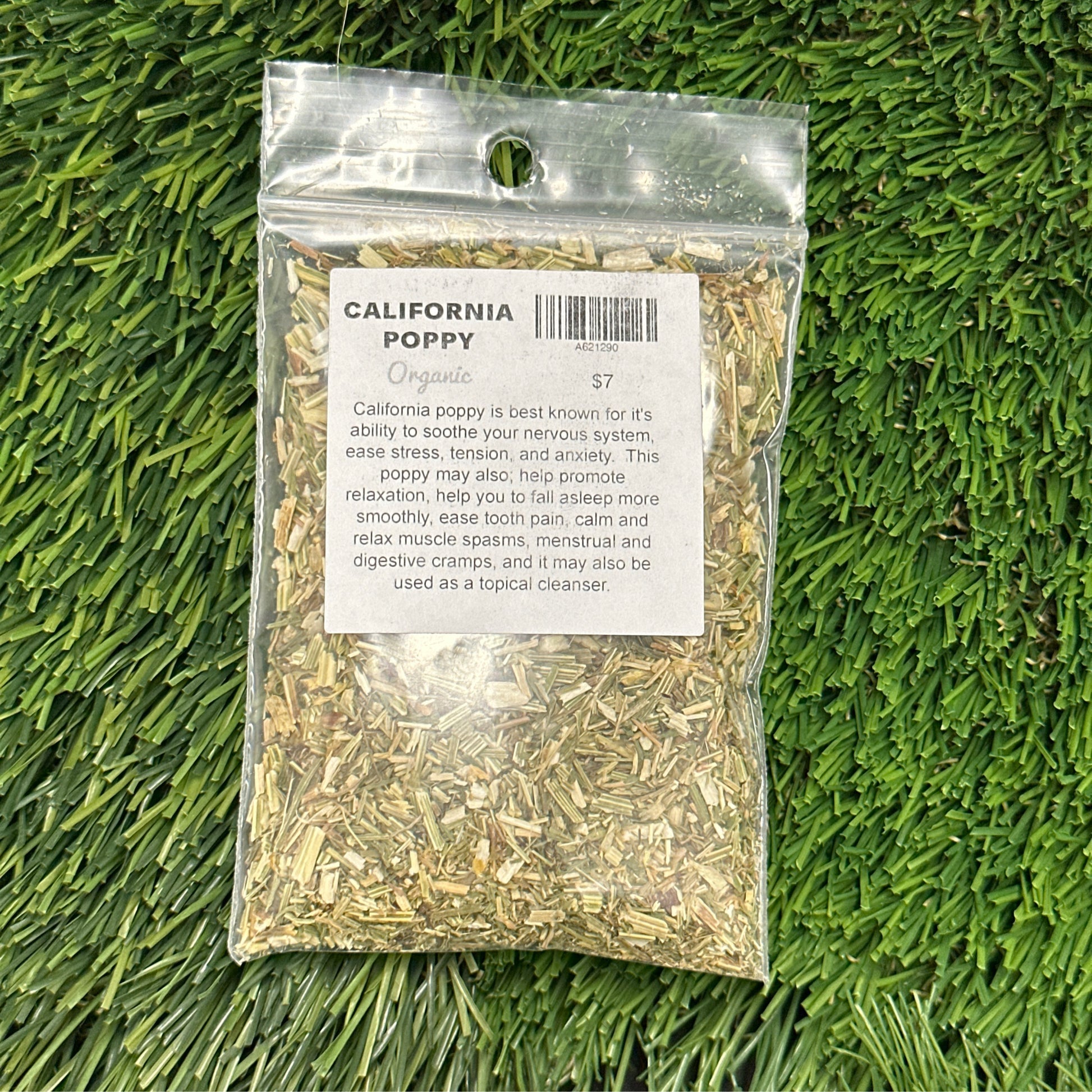 California Poppy Plant 1/2 oz (Organic)