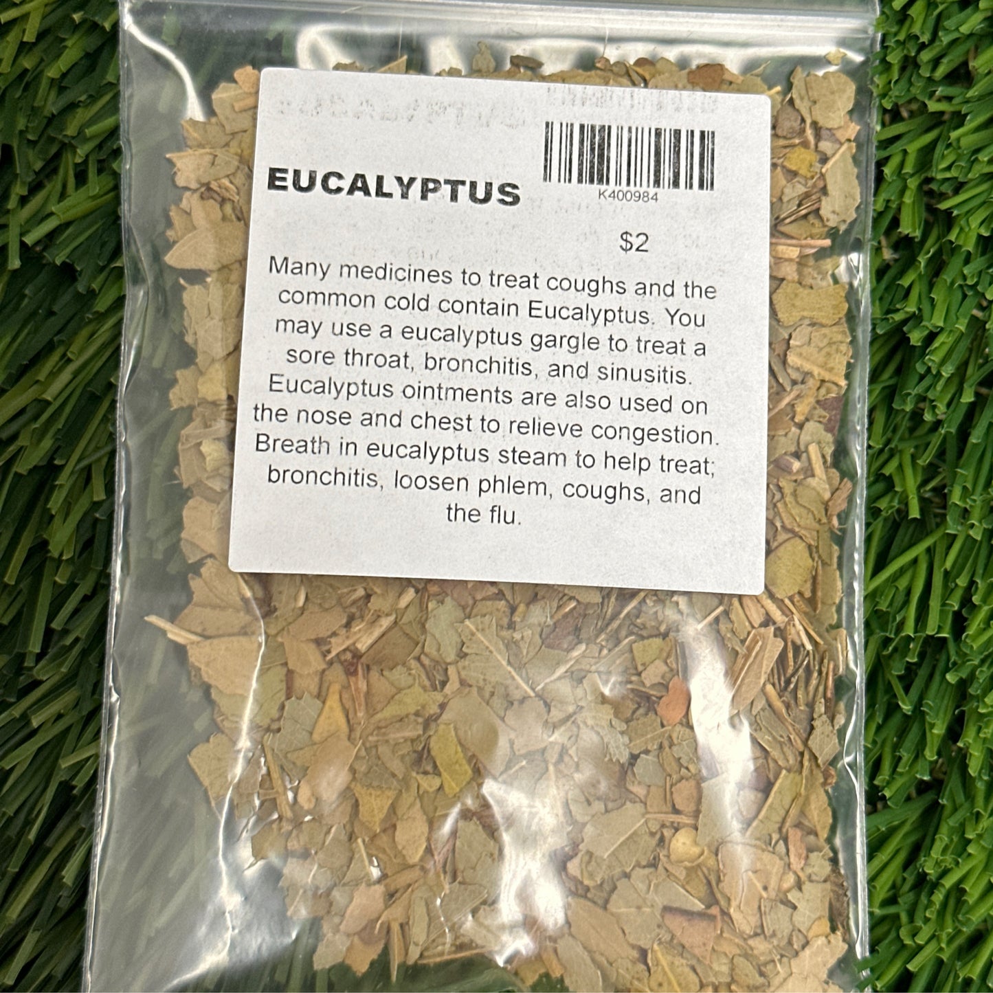 Eucalyptus Leaf 1/2 oz