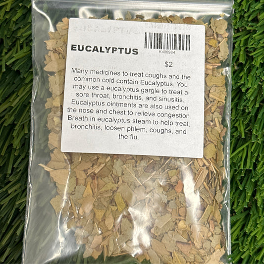 Eucalyptus Leaf 1/2 oz