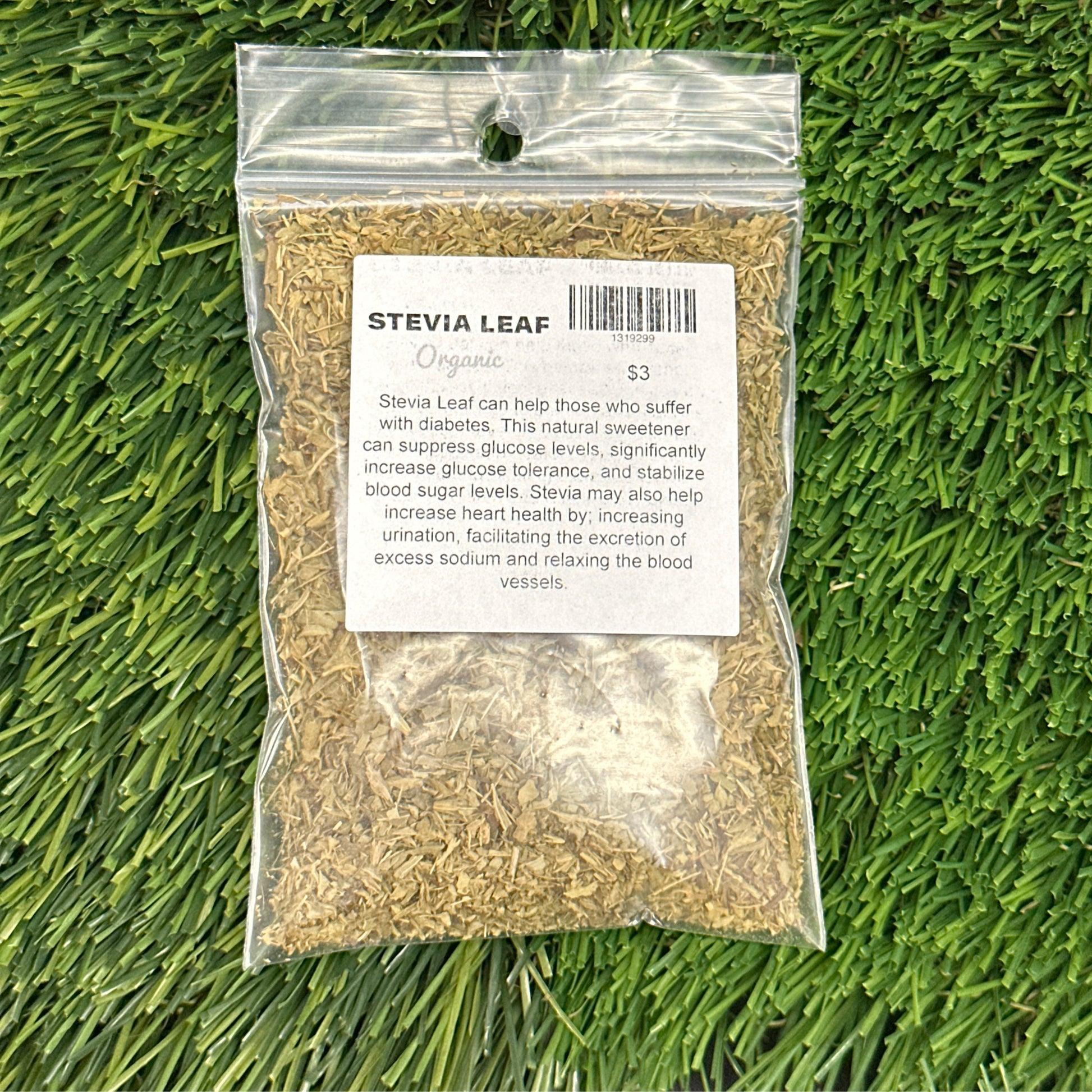 Stevia Leaf 1/2 oz (Organic)