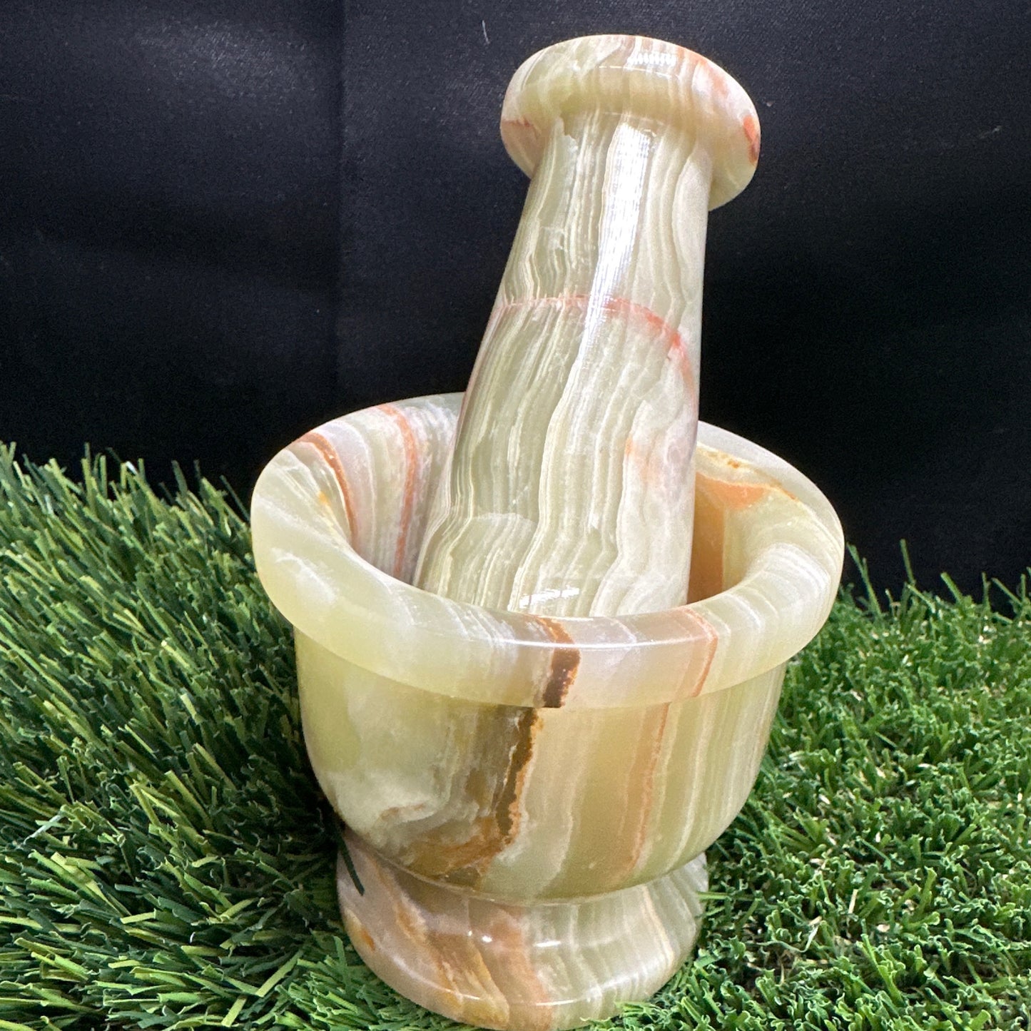 3" Onyx Mortar & Pestle