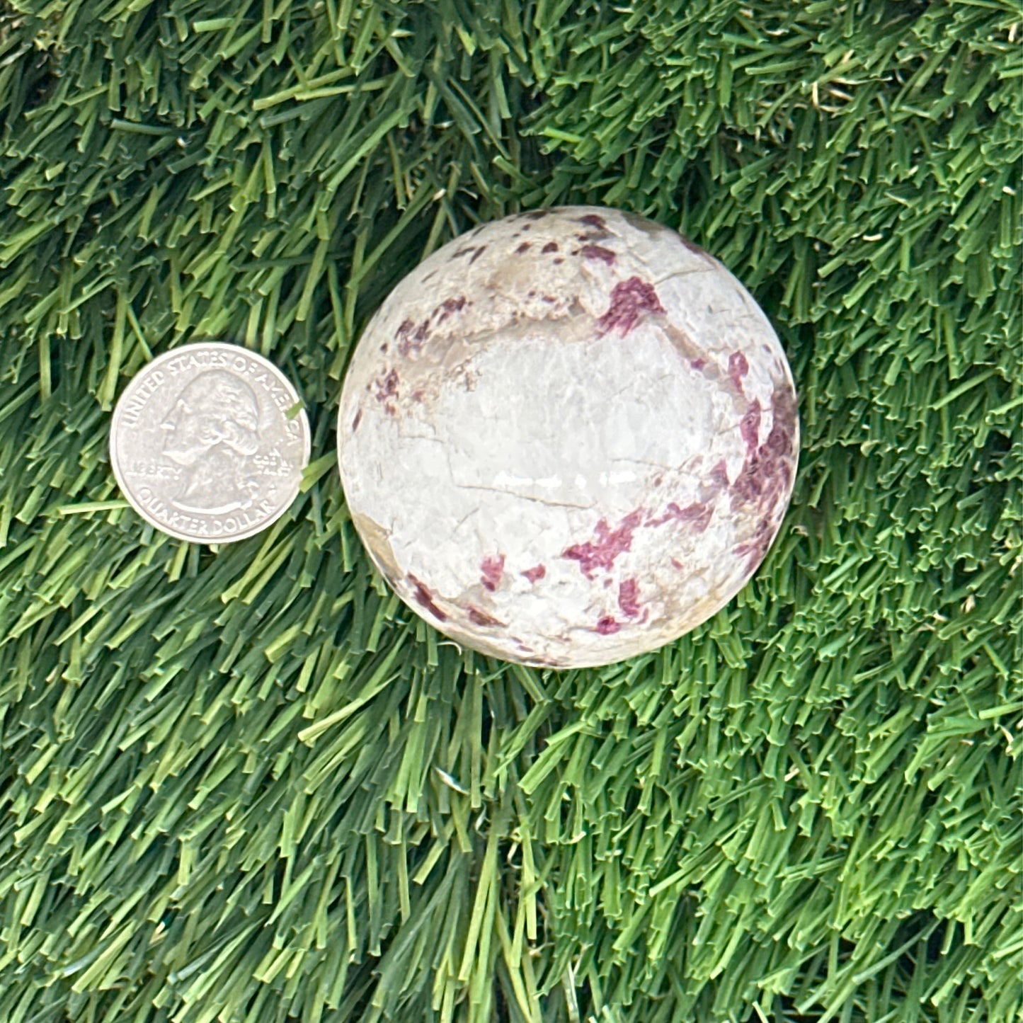 Red Tourmaline Sphere