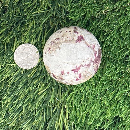 Red Tourmaline Sphere