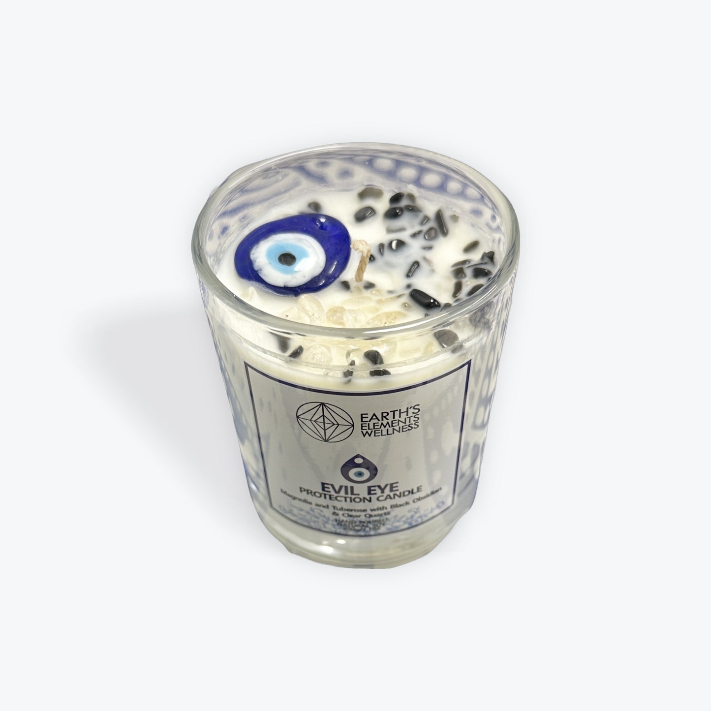 Evil Eye Glass Jar Candle