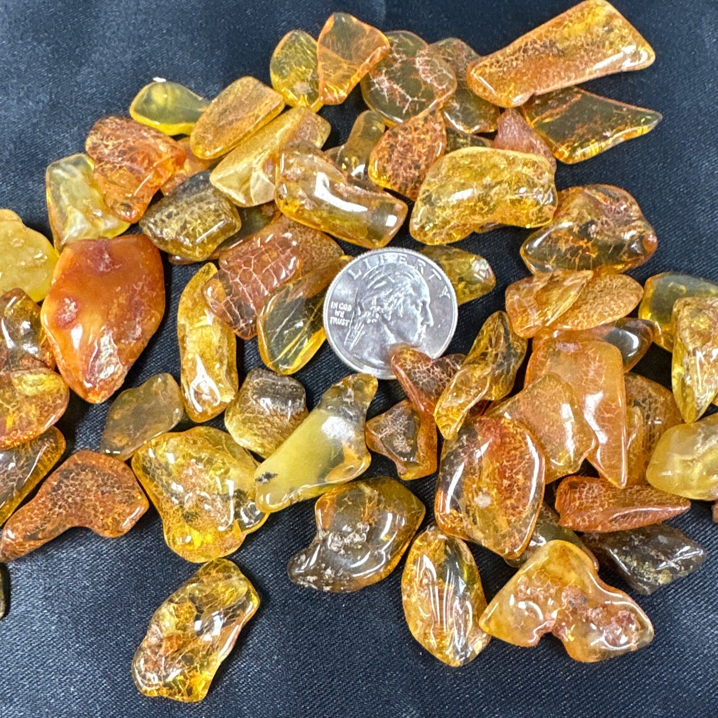 Amber Tumbled