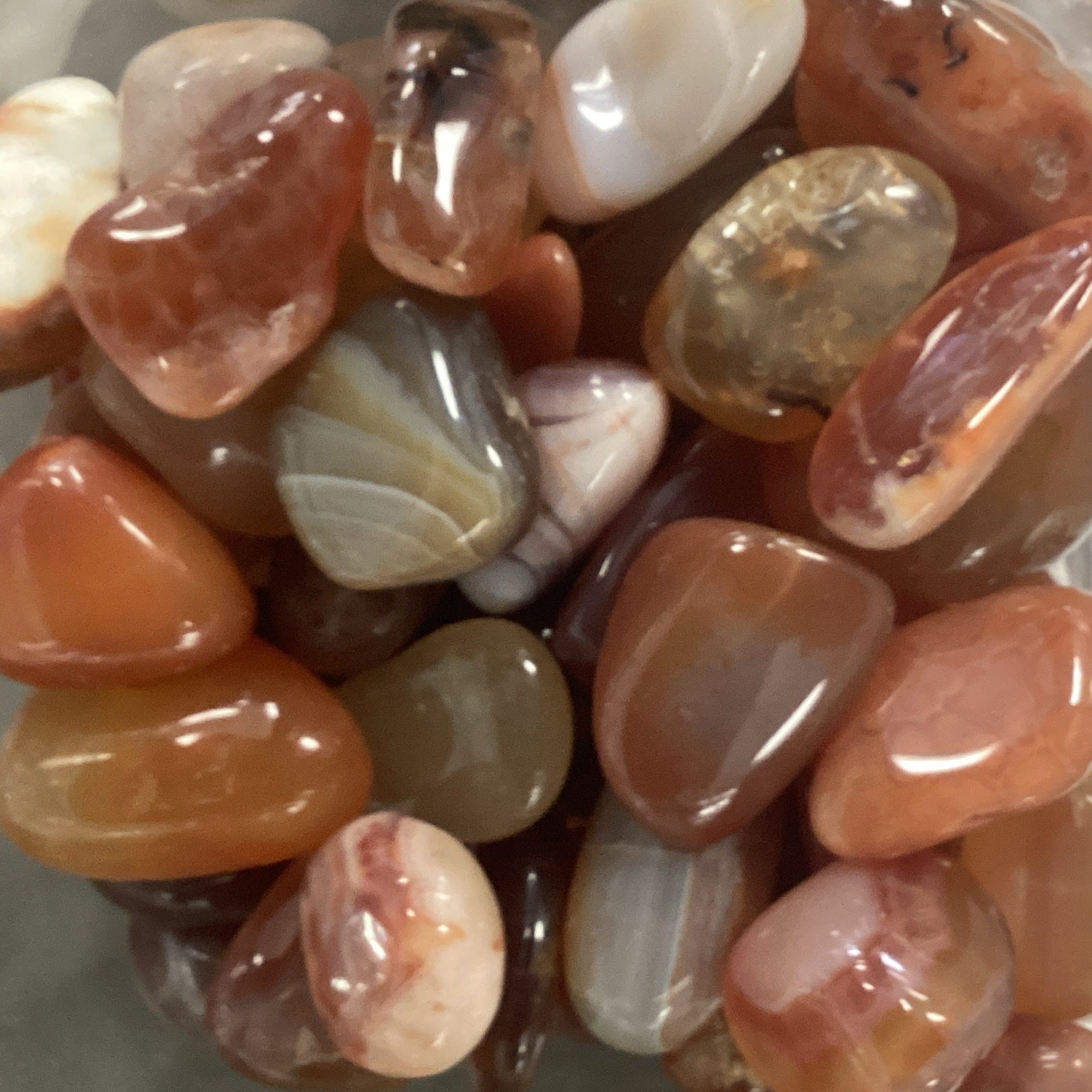 Fire Agate Tumbled