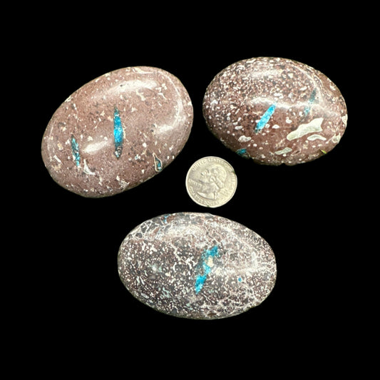 Cavansite Palm Stone