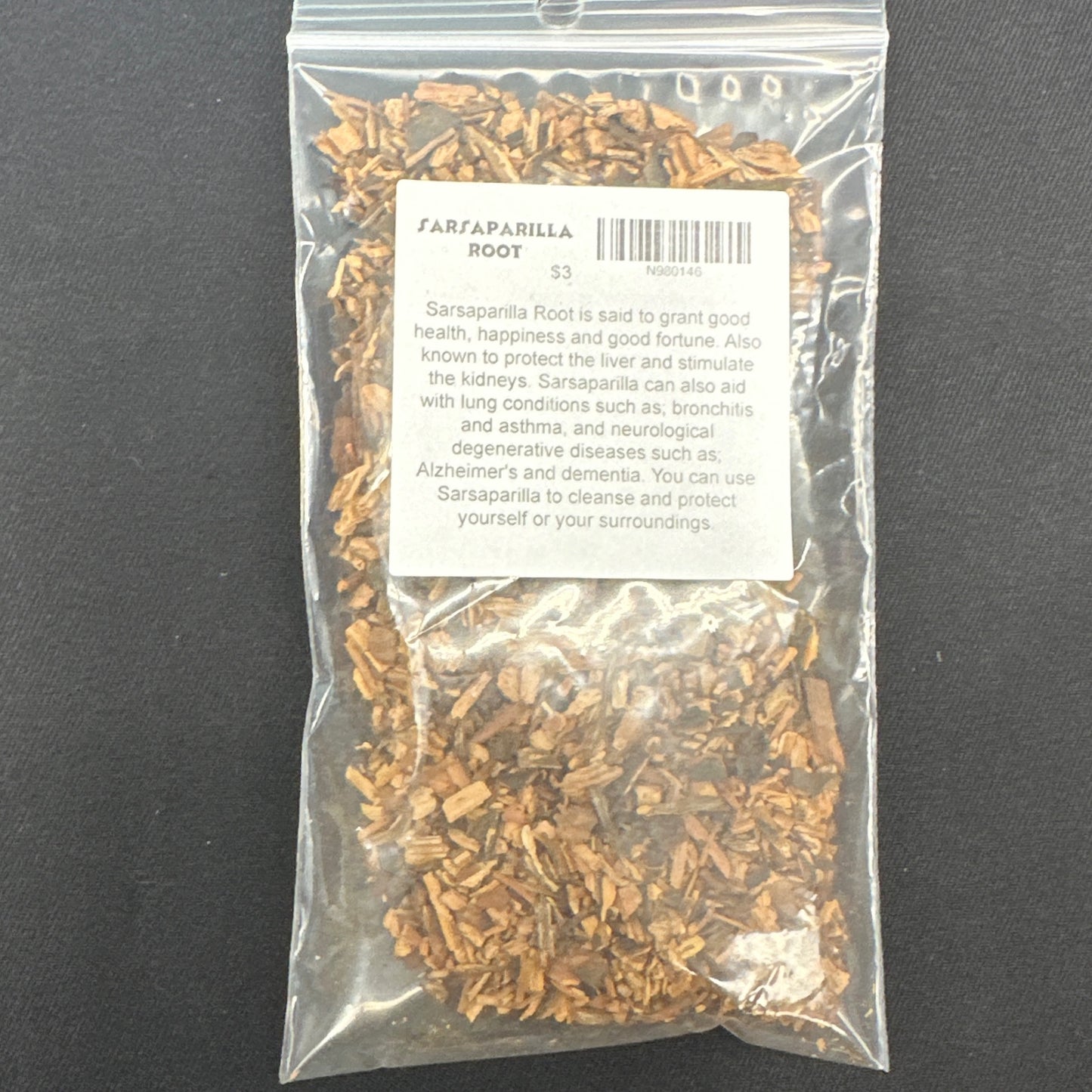 Sarsaparilla Root 1/2 oz