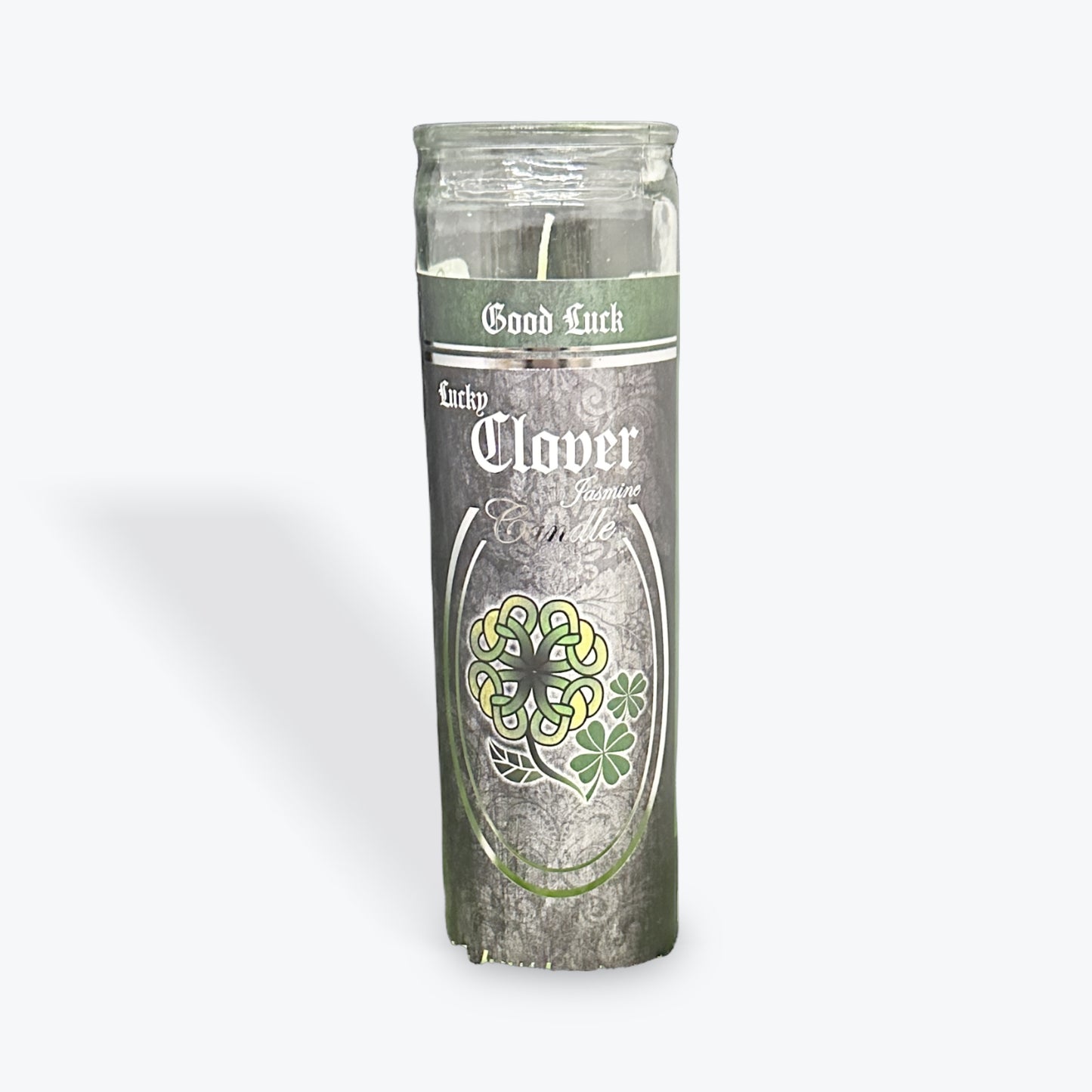 Lucky Clover 7 Day Candle (Jasmine)