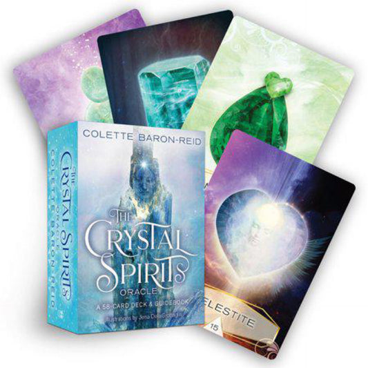 Crystal Spirits Oracle: A 58-Card Deck and Guidebook by Colette Baron-Reid