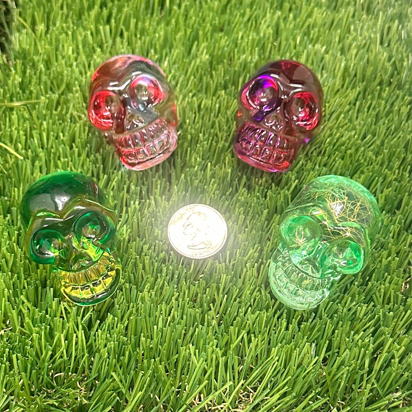 Glass Skulls