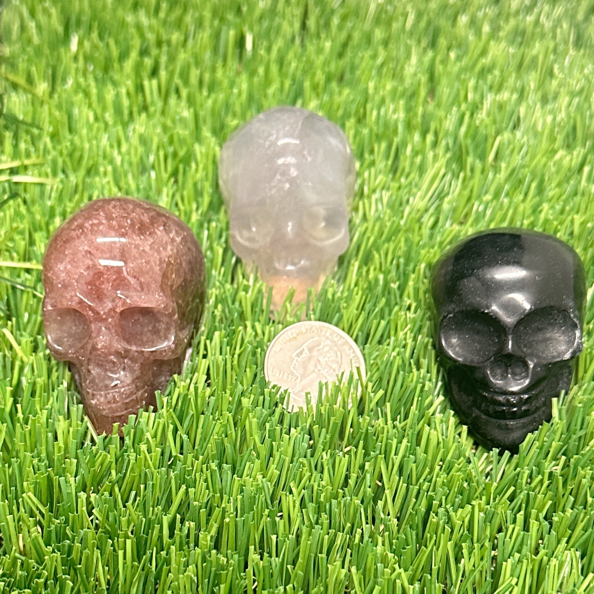 Gemstone Skulls