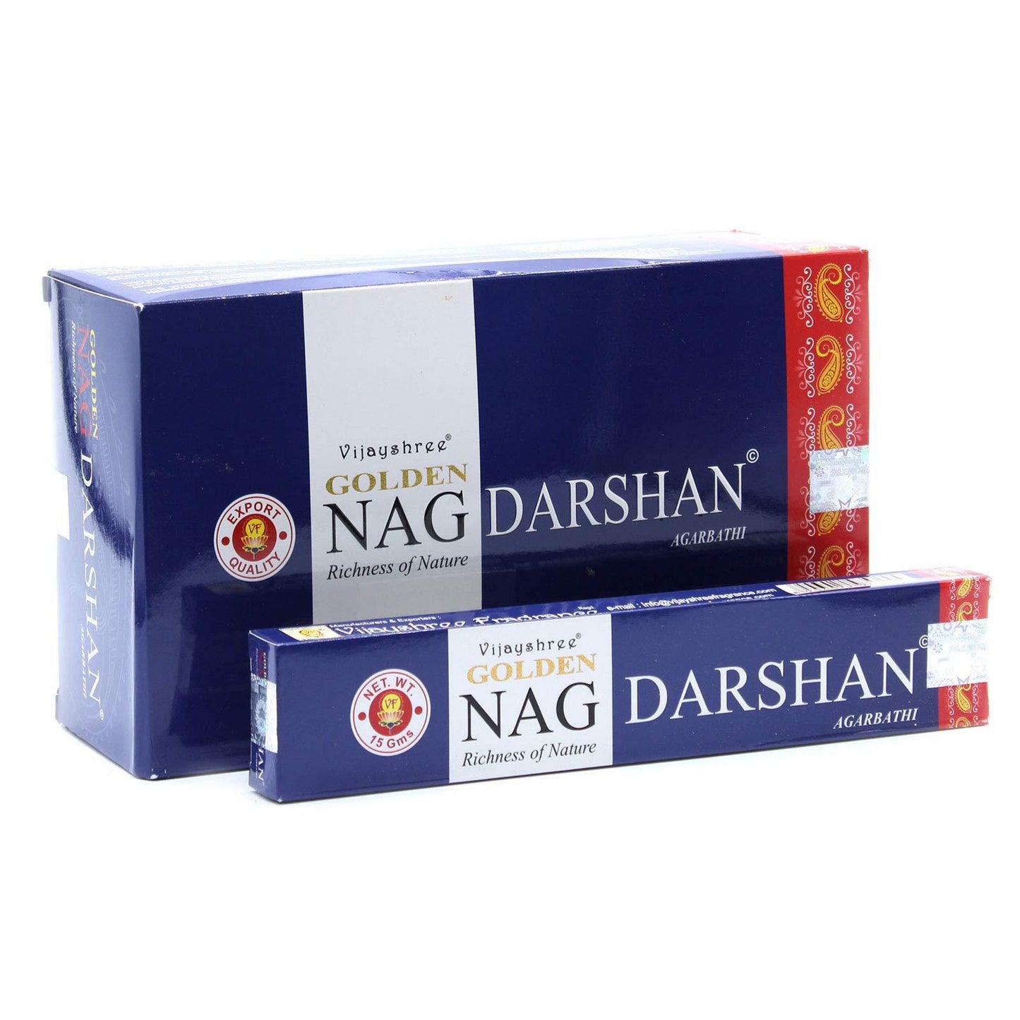 Ancient Wisdom Golden Nag Incense Sticks