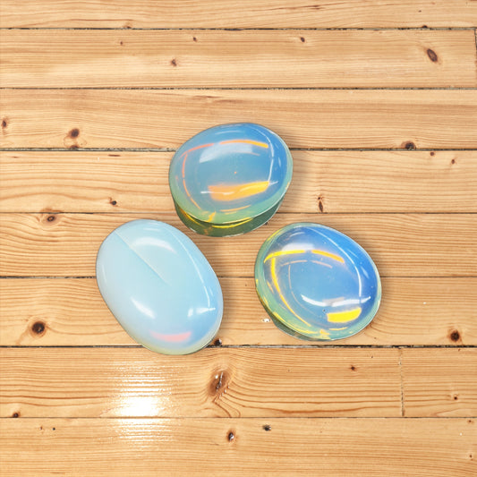 Opalite Palm Stone